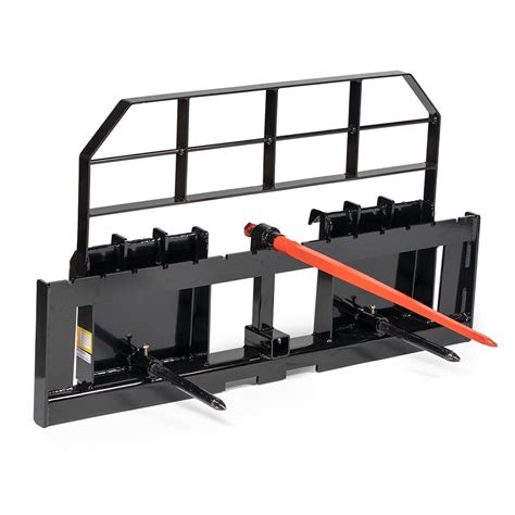 titan skid steer plates|titan skid steer hay spear.